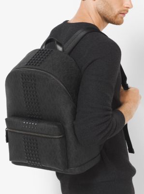 Jet Set Studded Logo Backpack