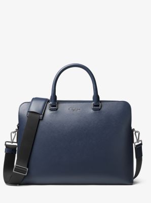 Harrison Leather Briefcase Michael Kors