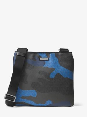 Jet Set Camouflage Logo Crossbody Bag Michael Kors