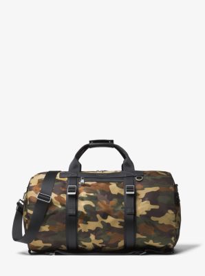 Michael Kors Henry Empire logo-print Duffel Bag - Brown