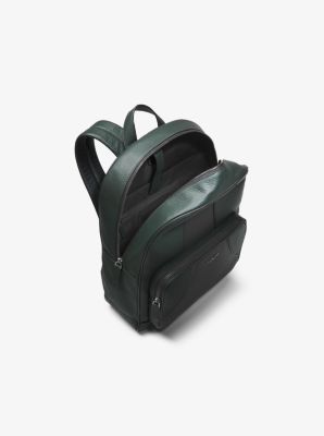 Bryant retro stripe store leather backpack