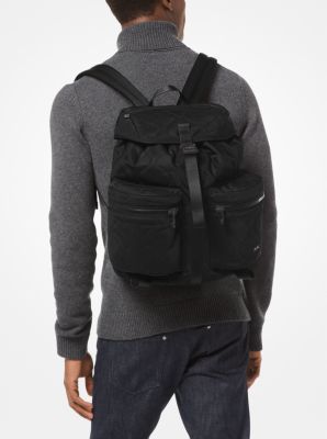 Kent Quilted Gabardine Backpack