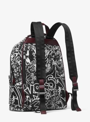 Michael kors graffiti discount backpack