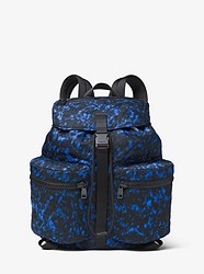 Kent Volcanic-Print Nylon Backpack - SAPPHIRE - 33F8TKNB6R