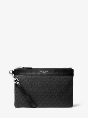 Michael Kors Logo Travel Pouch - Black - Wallets