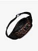 Brooklyn Leopard Woven Hip Bag image number 1