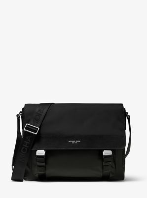 Brooklyn Gabardine Nylon Messenger Bag 