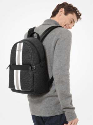 Greyson Logo Stripe Backpack | Michael Kors