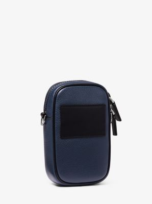 Greyson Pebbled Leather Smartphone Crossbody Bag