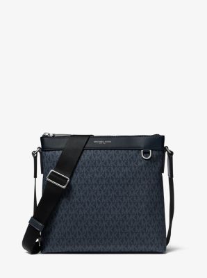 michael kors logo messenger bag