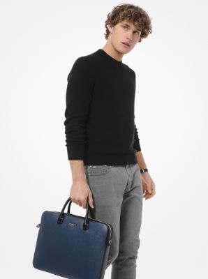 Henry Crossgrain Leather Briefcase