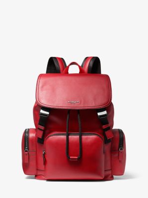 mk backpack red