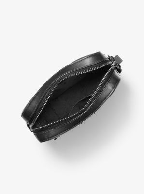 Buy Michael Kors Women Black Solid Double-Zip Handbag Online