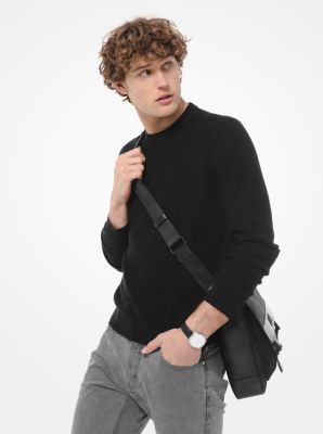メイクポーチ Michael Kors Men Cosmetic Case Black 33T4LBNV1B 001 KORX X TECH Camouflage Messenger Bag | Michael Kors [US]