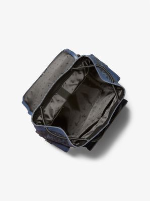  Michael Kors Men's Medium Crossbody Leather Cooper Flight Bag  (Admiral Blue) : Clothing, Shoes & Jewelry