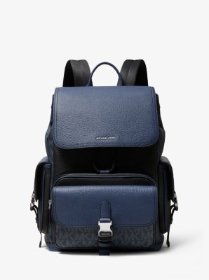 Mk Hudson Nylon Backpack - Navy - Michael Kors