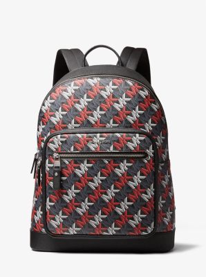 Mochila Hudson con logotipo gr&aacute;fico in NEGRO/CARMES&Iacute; | Michael Kors