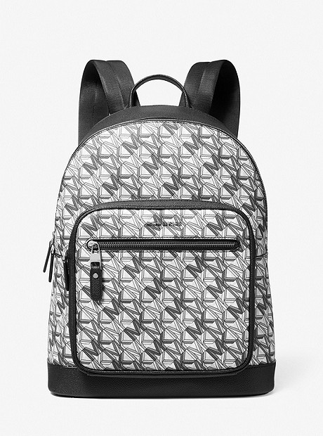 Hudson Graphic Logo Backpack - BLK/WHT MLTI - 33H1LHDB2V