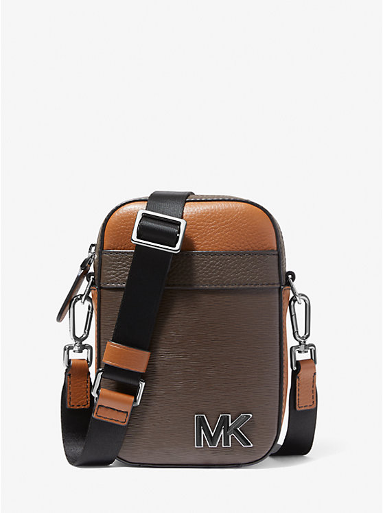 Hudson Color-Block Leather Smartphone Crossbody Bag Hudson Color-Block Leather Smartphone Crossbody Bag