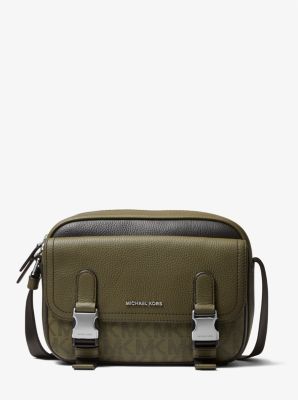 Hudson Large Leather Crossbody Bag Michael Kors Canada