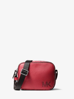 Michael Kors Hudson Pebbled Leather Crossbody Bag - ShopStyle