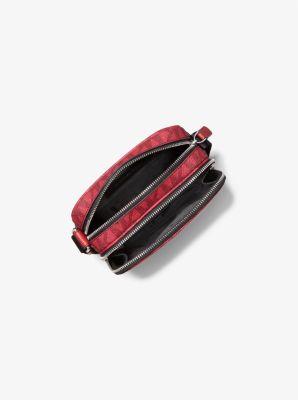 Mk Hudson Pebbled Leather Crossbody Bag - Dove - Michael Kors