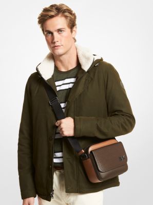 Hudson Colorblocked Small Messenger Bag