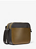 Hudson Color-Blocked Leather Messenger Bag image number 2