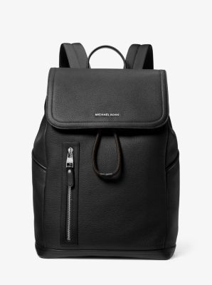 Hudson Pebbled Leather Utility Backpack | Michael Kors