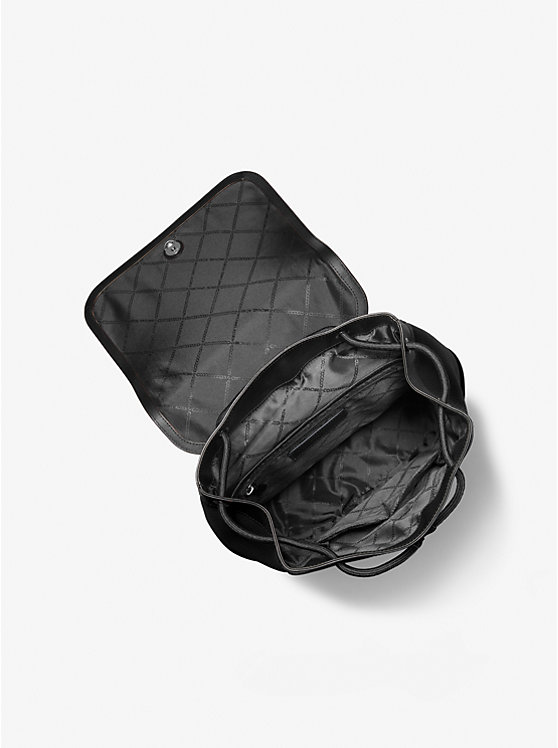 Hudson Pebbled Leather Utility Backpack image number 1