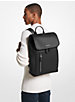 Hudson Pebbled Leather Utility Backpack image number 3