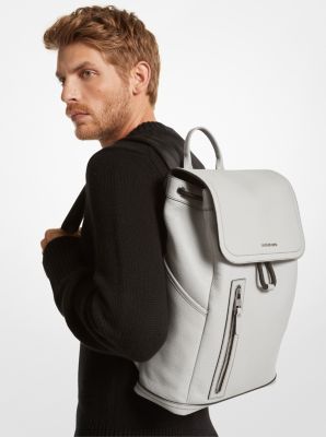 Hudson Pebbled Leather Utility Backpack image number 3