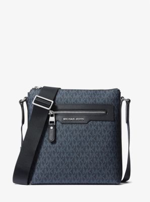 Hudson Medium Signature Logo Crossbody Bag | Michael Kors