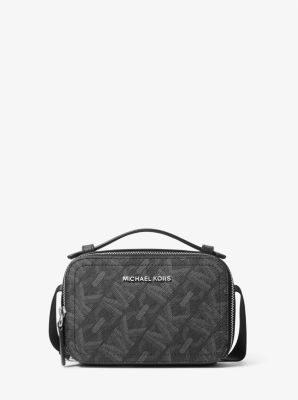 Michael Kors Hudson Medium Signature Logo Crossbody Bag