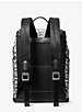 Varick Snake Embossed Leather Utility Backpack image number 2