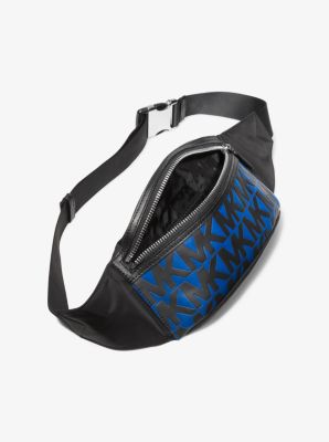 Greyson Logo Leather Sling Pack