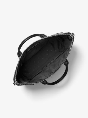 Sac fourre-tout Greyson en cuir &agrave; logo