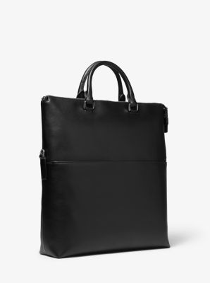 Sac fourre-tout Greyson en cuir &agrave; logo
