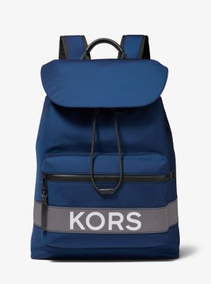 michael kors blue backpack