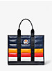 MK X ellesse Hudson Color-Blocked Quilted Tote Bag image number 0
