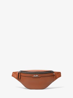 Varick Small Leather Belt Bag Michael Kors