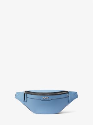 Petit sac-ceinture Varick en cuir in BLEU DE FRANCE | Michael Kors
