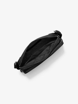 Hudson Signature Logo Crossbody Bag in BLACK | Michael Kors