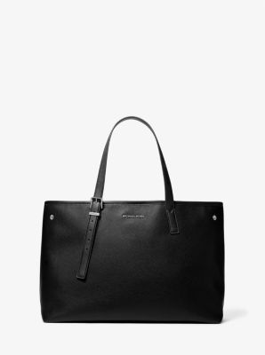 Hudson Medium Pebbled Leather Everyday Tote Bag