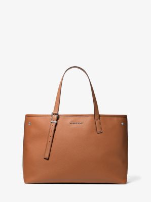 MK Shopper Hudson Medium Aus Gekrispeltem Leder - Braun
