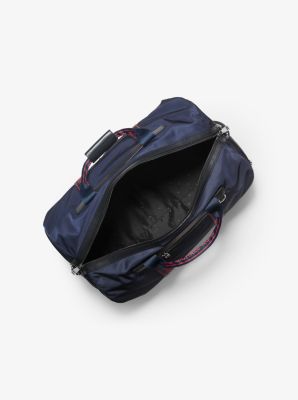 Kent Logo Tape Nylon Convertible Duffle Bag
