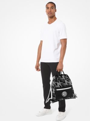 Brooklyn Logo Drawstring Backpack | Michael Kors Canada