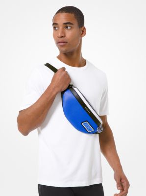 Greyson Small Color-Block Leather Sling Pack