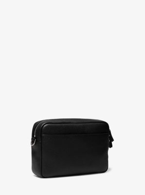 Michael Kors Olive Men's Hudson Slim Pebbled Leather Backpack  33U2LHDB2L-333 196163500126 - Handbags - Jomashop