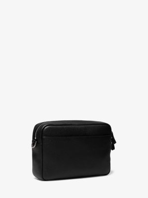 Michael Kors Men's Hudson Pebbled Leather Backpack